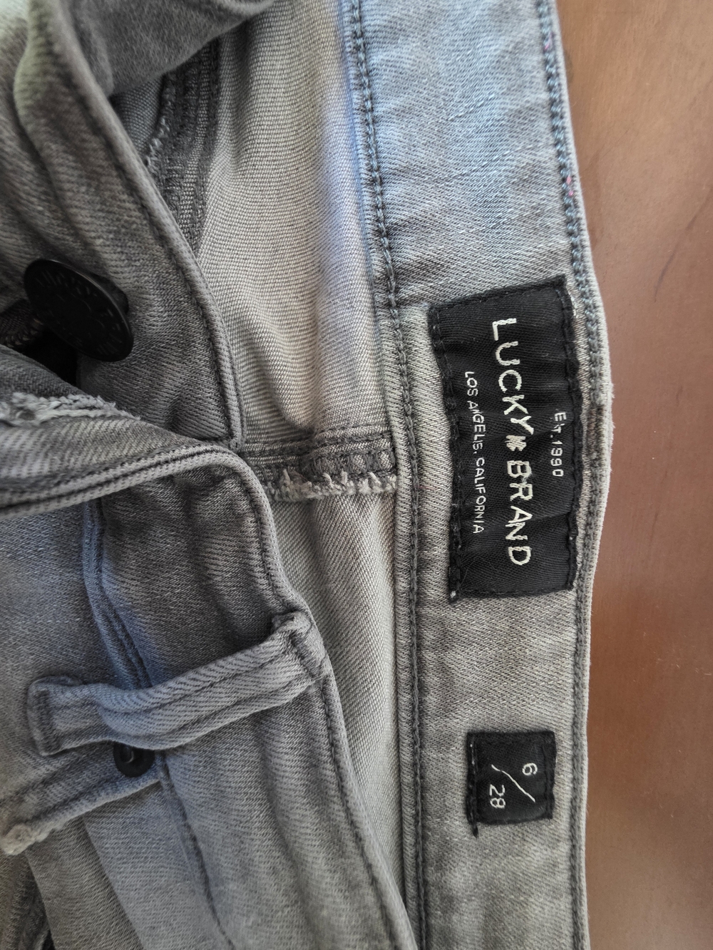 Lucky Brand Women's Slim Gray Jeans